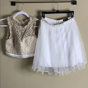 Two Piece Semi Formal skirt